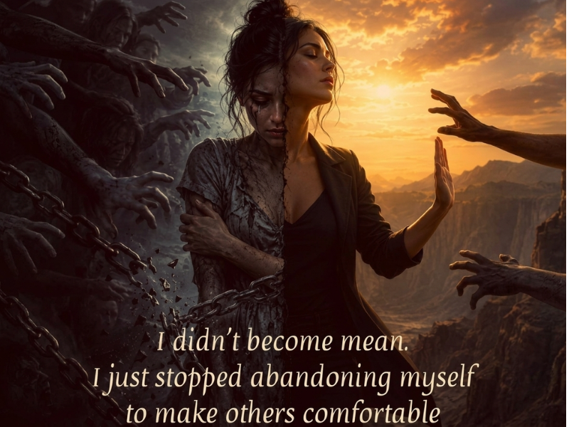 The Price of Peace: Why the Healed Version of You Feels "Mean"