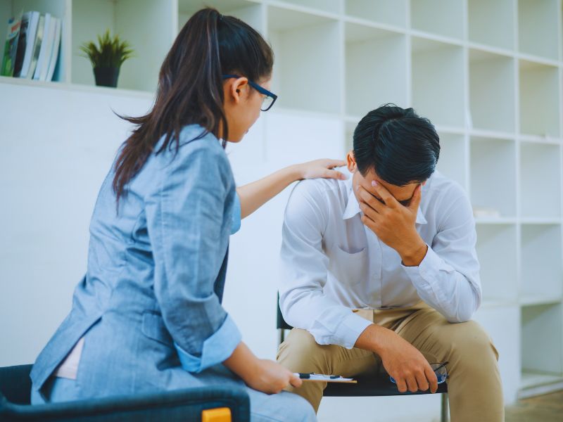 Depression therapy session in Udaipur